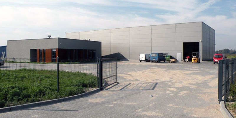 Projekt Tamar Hala Magazynowa
