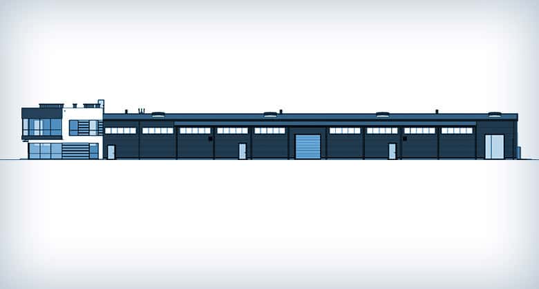 Projektowanie hali produkcyjnej w Niepruszewie